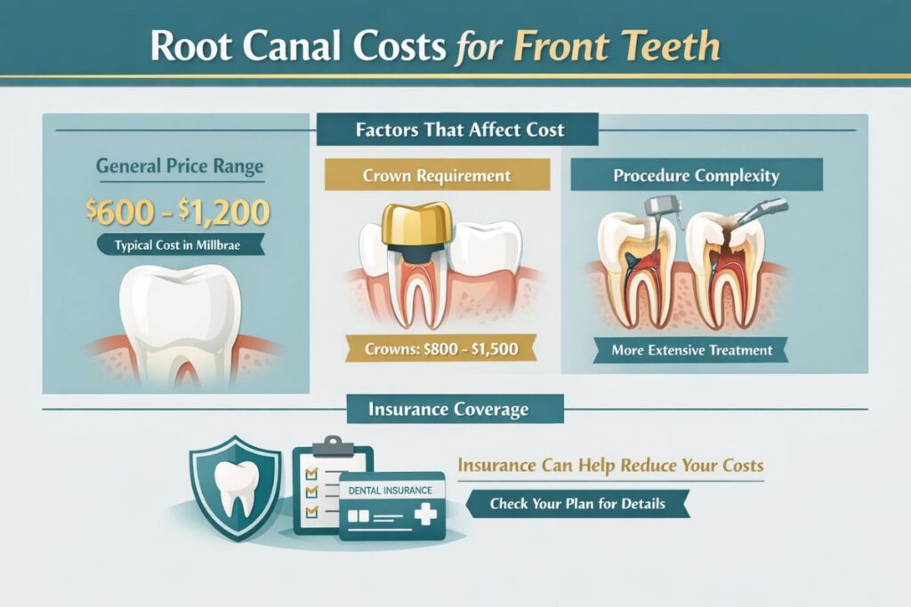 Root Canal Costs for Front Teeth