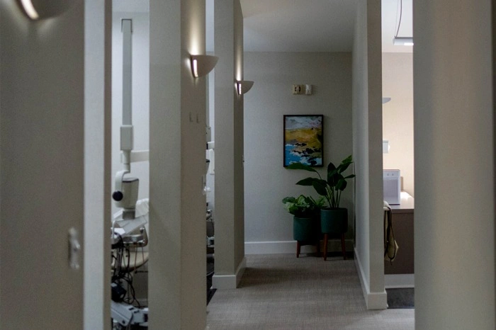 Clean and modern treatment room at Broadway Dental of Millbrae