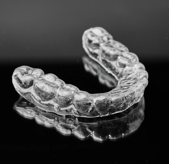 Custom dental night guard for teeth grinding protection